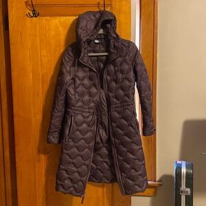 Land’s End Purple Packable puffer long coat